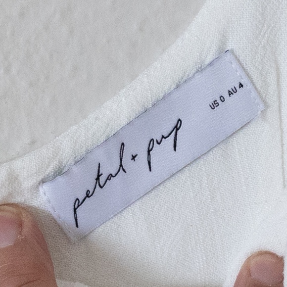 Petal and Pup Apollo White Cut Out Dress - Picture 4 of 5